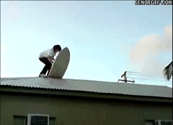 Zjazd na desce Zjazd na desce