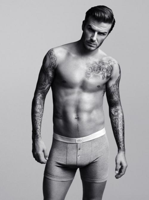 David Beckham - sesja w bieliźnie