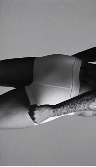 David Beckham - sesja w bieliźnie