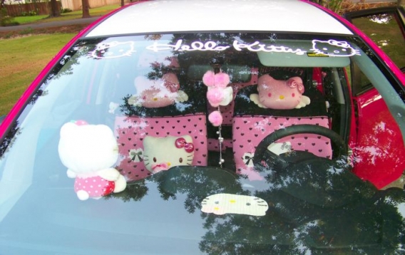 Hello Kitty Honda