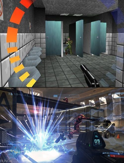 GoldenEye 64 vs Halo 3