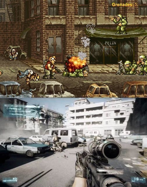 Metal Slug vs Battlefield 3